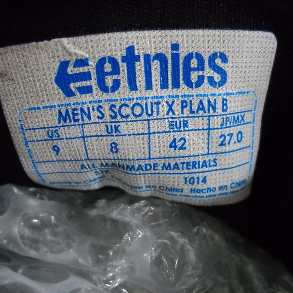 Etnies Scout X Plan B stiEvolution Size 9 Skater - Picture 6 of 8